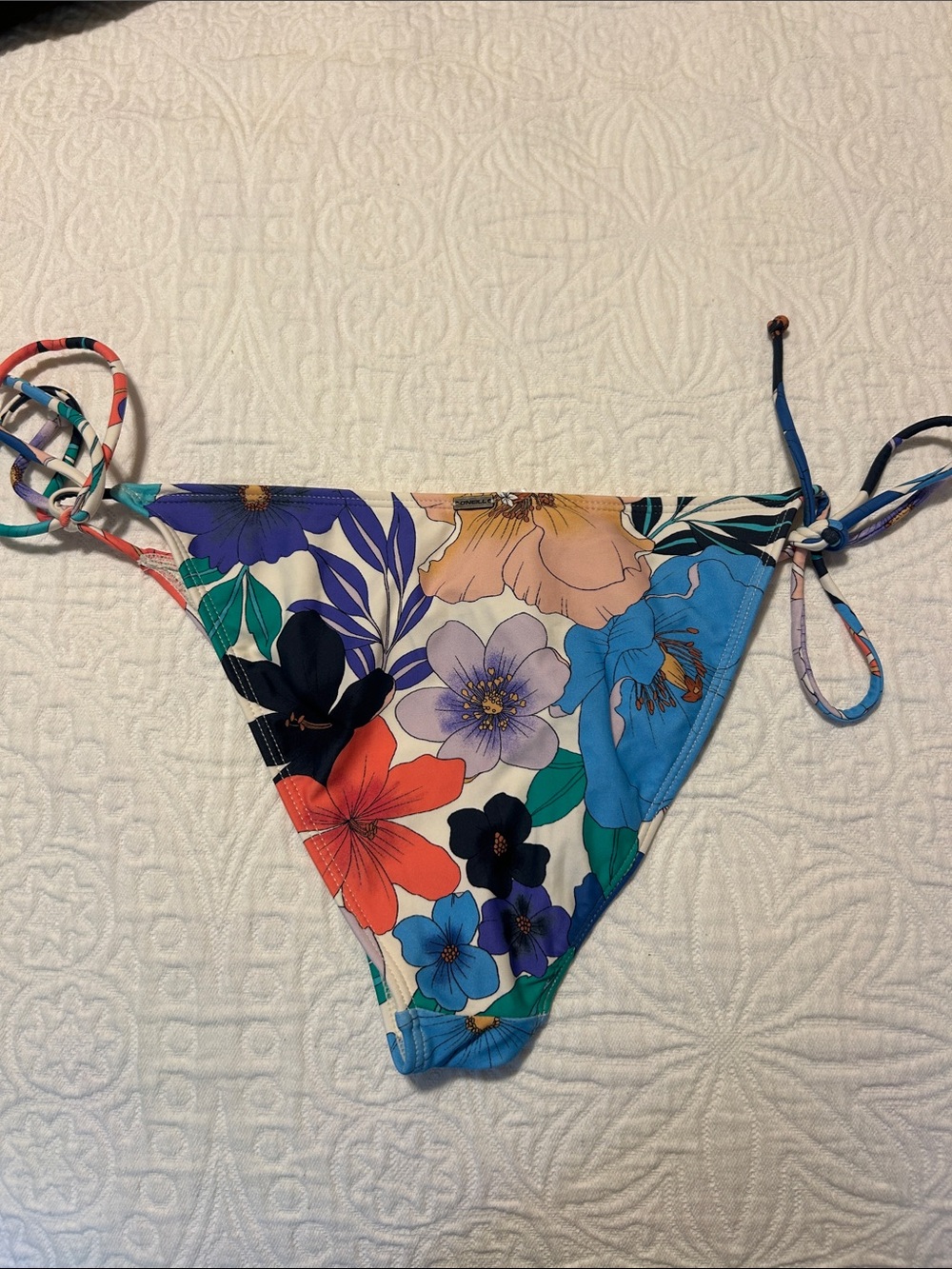O'Neill MULTI Abbie Floral Madrid Bikini Swim bottom NWT